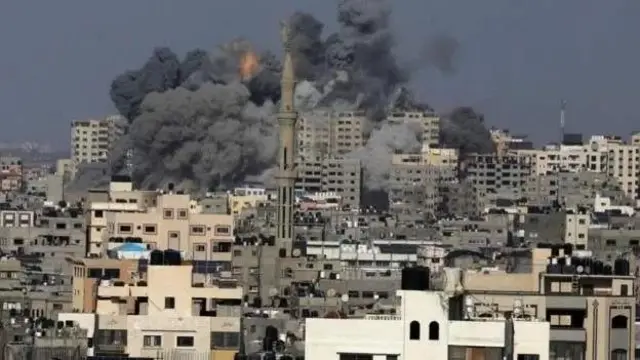 غزہ پر اسرائیل کی بمباری