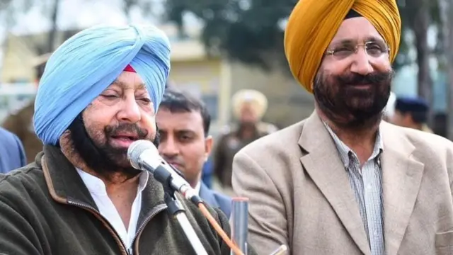 कॅप्टन अमरिंदर सिंह आणि सुखजिंदर रंधावा