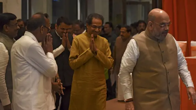 અમિત શાહ અને ઉદ્ધવ ઠાકરે