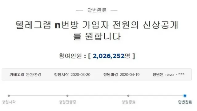 해당 청원에 민갑룡 경찰청장은 디지털 성범죄를 근절하겠다고 다짐했다