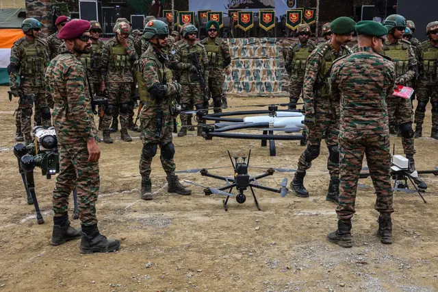 انڈین فوج ڈرون 