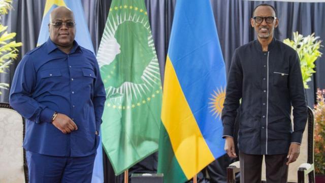 DR Congo: Perezida Tshisekedi yagereranije Perezida Paul Kagame w'u Rwanda na Hitler - BBC News Gahuza