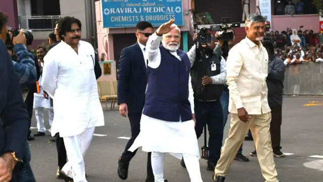 ఆంధ్రప్రదేశ్ పర్యటనలో మోదీ 