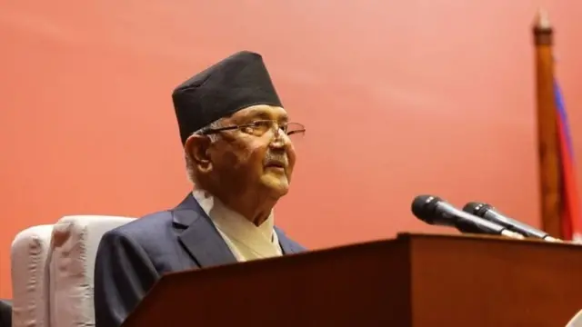 प्रधानमन्त्री केपी शर्मा ओली