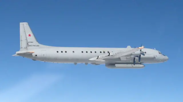 Российский воздушный коммандный пункт над Балтийским морем