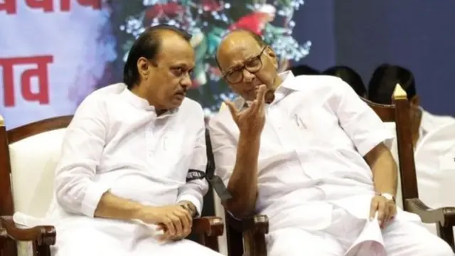 अजित पवार आणि शरद पवार