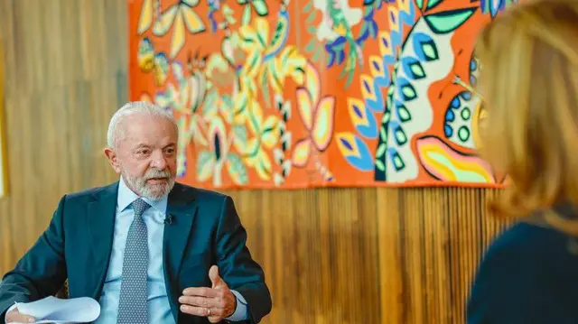 b159f630-5e46-11f0-be82-117161087dc9.jpg 'Trump não é xerife do mundo' e 'deve estar muito mal informado': o que Lula disse após anúncio de tarifas dos EUA