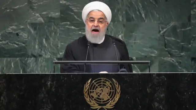 El presidente de Irán, Hassan Rohani