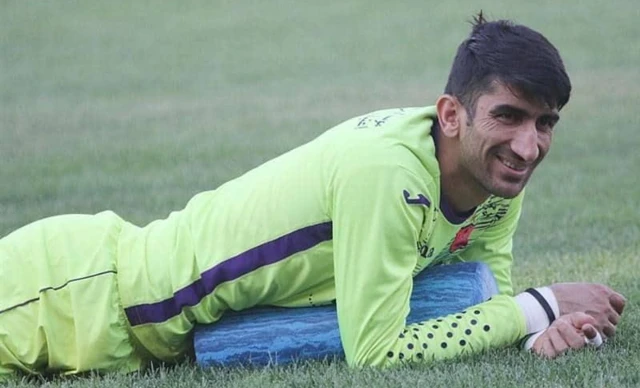 علی‌رضا بیرانوند دروازه‌بان اول پرسپولیس و تیم ملی فوتبال ایران