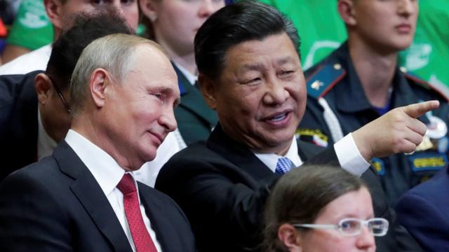 习近平和普京今年多次会面，中国早前更派员参加俄罗斯自冷战时期以来规模最大的军事演习。