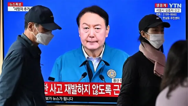 దక్షిణ కొరియా అధ్యక్షుడు యూన్ సుక్-యోల్