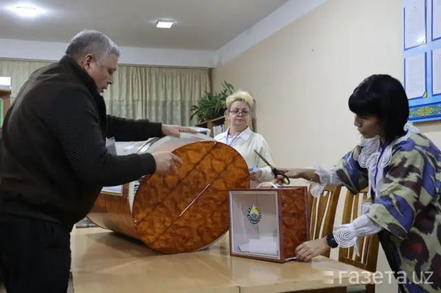 Ovoz berish jarayoni