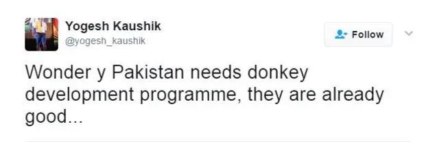 पाकिस्तानी गधे