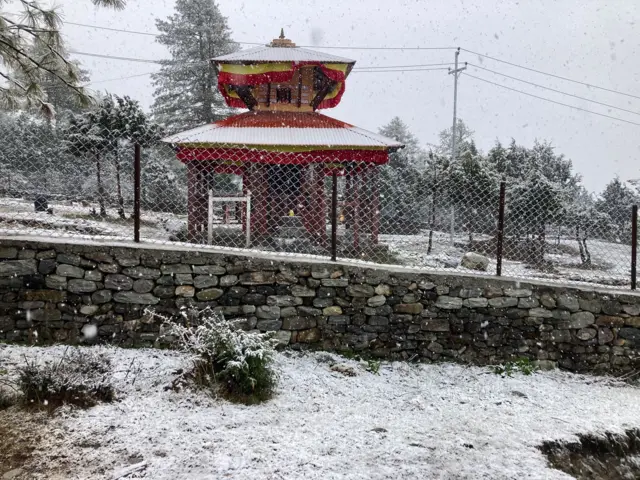 हिमाली क्षेत्रमा हिमपात