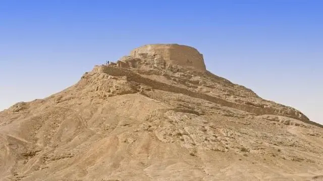Stevens admired the Zoroastrian Towers of Silence in Iran 