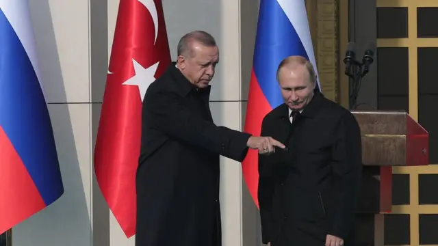 Putin, Erdoğan