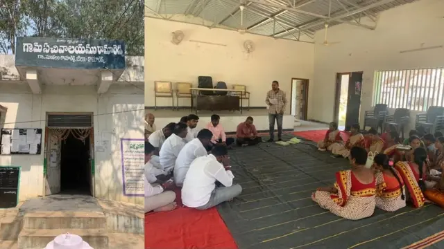 కోతుల బెడద నివారణపై గ్రామసభ