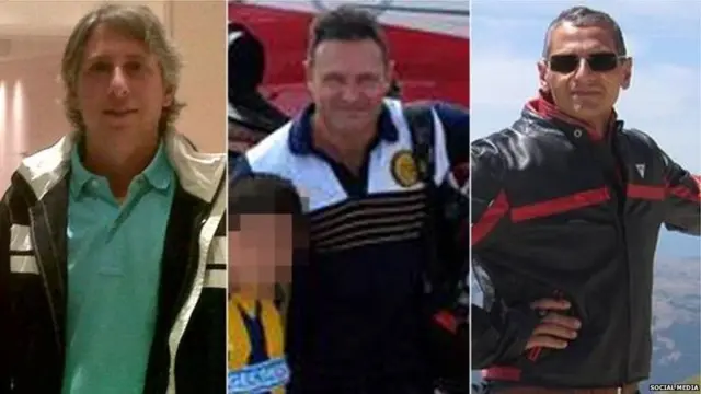 મૃતક પાંચ મિત્રોમાંથી ત્રણ મિત્રોની તસવીર