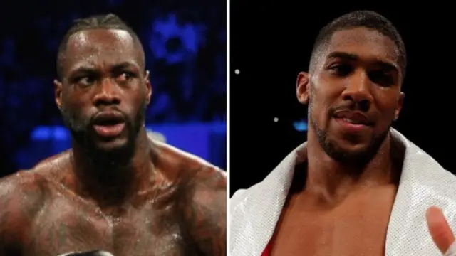 Deontay Wilder kuzipiga na Anthtony Joshua