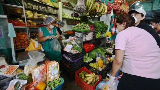 Mercado en Lima