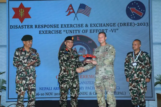 नेपाल र अमेरिकाले संयुक्त सैनिक अभ्यास गर्छन् 