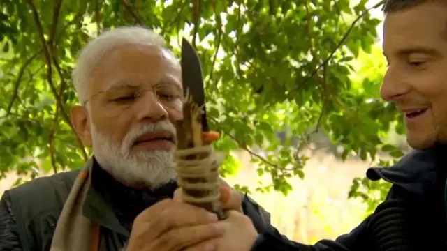 मोदीसँग बियर ग्रिल्स