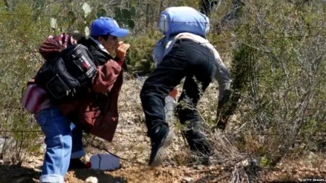 मेक्सिको, अमरीका, प्रवासी