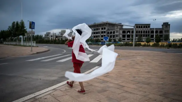 新疆喀什的"鬼城"