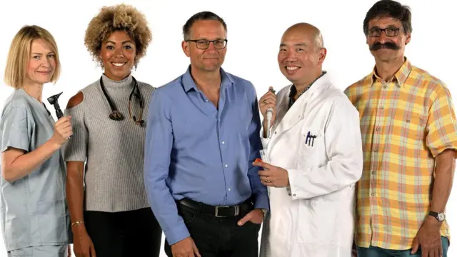 Equipe do programa da BBC 'Trust Me I'm a Doctor'