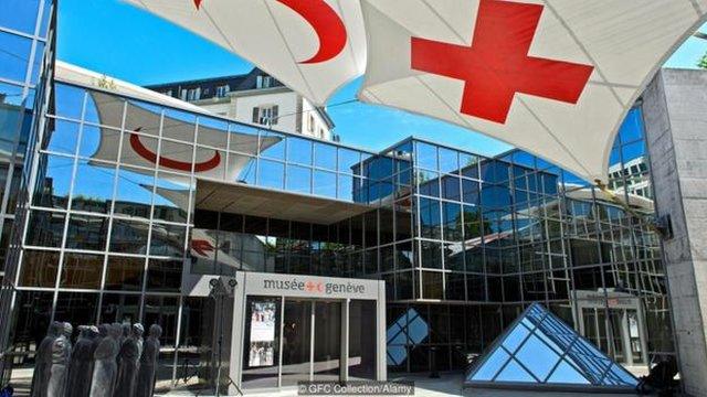 日内瓦的红十字会博物馆记录了瑞士的人道主义援助承诺
