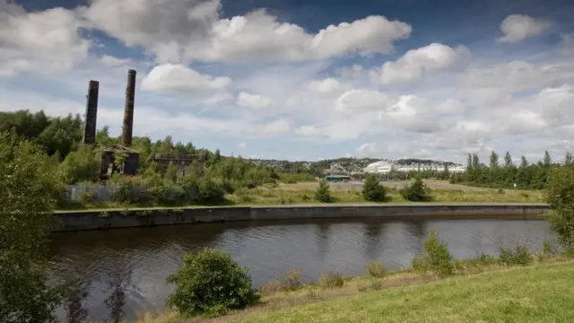 Руины медеплавильного завода в Суонси