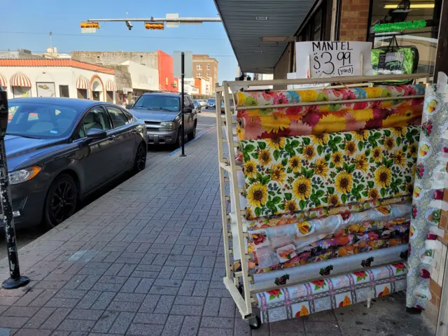 Comercio en el centro de Brownsville.