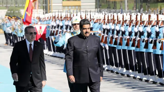 Maduro y Erdogan
