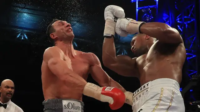 Владимир Кличко и Энтони Джошуа