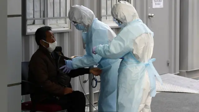 Тэгу, четвертый по величине город Южной Кореи, стал одним из эпицентров Covid-19 в этой стране