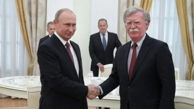 John Bolton Vladimir Putin