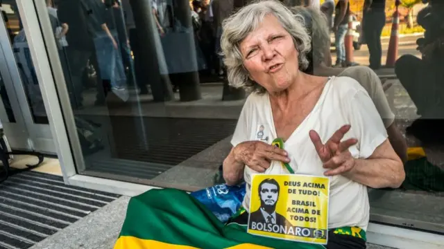 Simpatizante de Bolsonaro