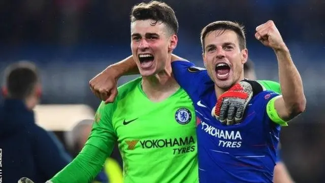 Kepa Arrizabalaga aliokoa mikwaju miwili ya penalti