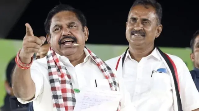 எடப்பாடி பழனிசாமி, எஸ் பி வேலுமணி
