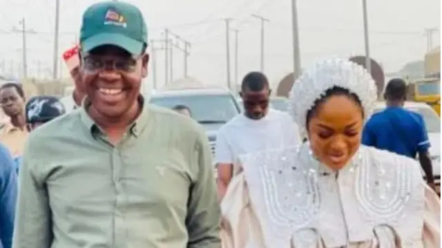 Oriyomi Hamzat ati Olori Naomi Silekunola