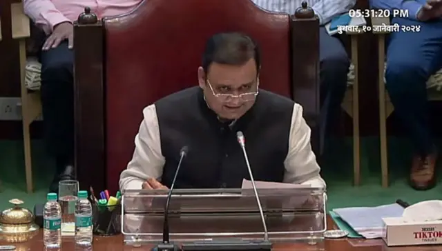 મહારાષ્ટ્રના વિધાનસભા અધ્યક્ષ રાહુલ નાર્વેકર