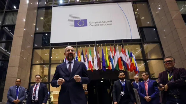 European Council in Brussels, Belgium - 15 Dec 2023