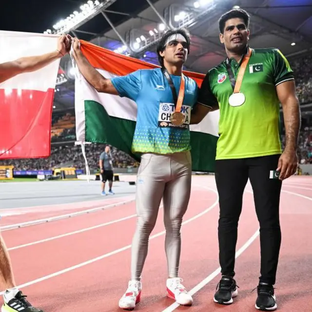 अरशद नदीम और नीरज चोपड़ा