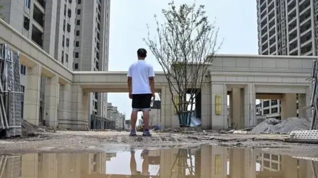 Ujenzi ambao haujakamilika katika mkoa wa Zhejiang. 