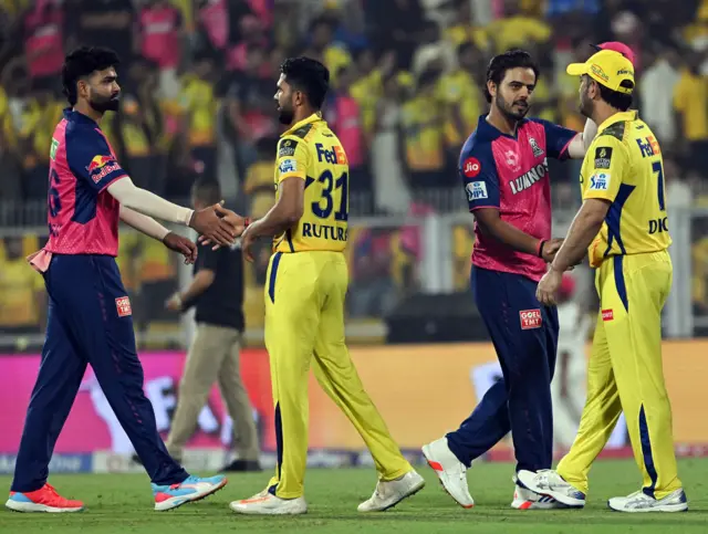 चेन्नई सुपरकिंग्स बनाम राजस्थान रॉयल्स