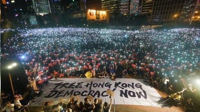 抗议者促请各国领袖在G20峰会为香港发声。