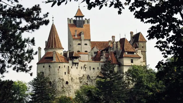 Замок Бран в Румынии (2005 год)
