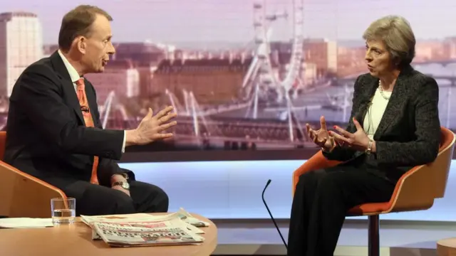 Andrew Marr ve Theresa May