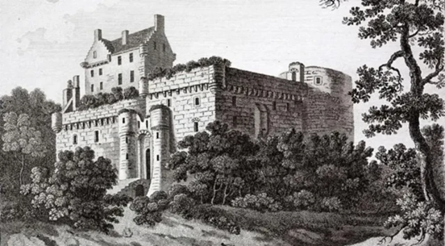 سکاٹ لینڈ میں ڈلہوزی کا گھر جسے ڈلہوزی کیسل کہا جاتا ہے