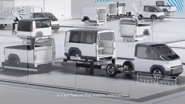 بخش پشت ون PV5 را می‌توان عوض کرد